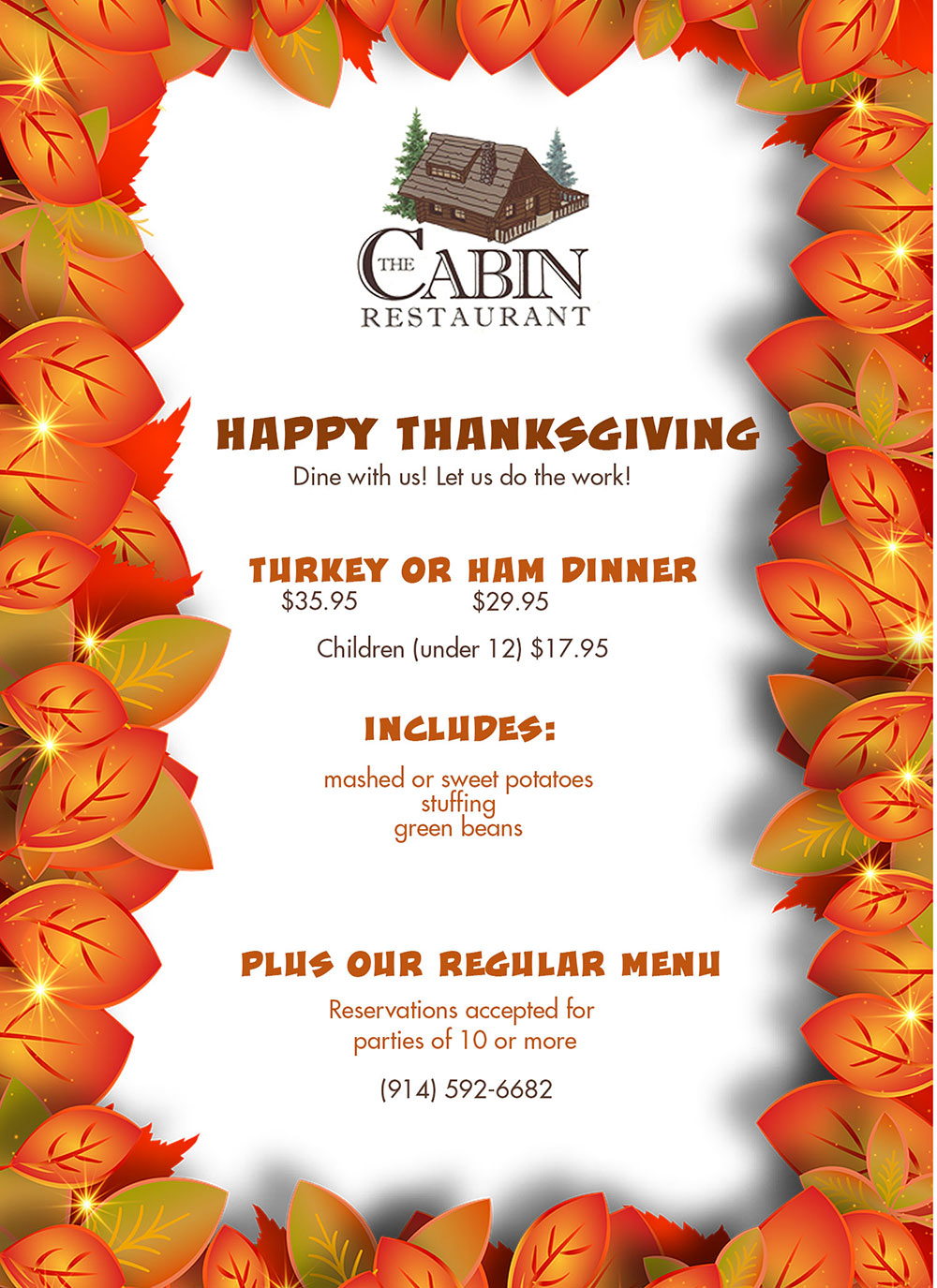 Thanksgiving Specials